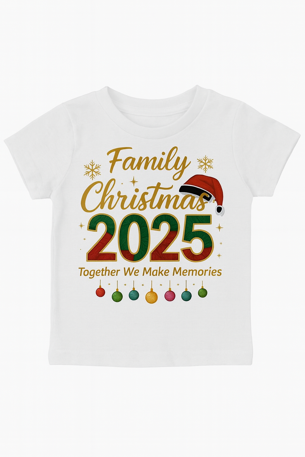 Family Christmas 2025 infant shirt