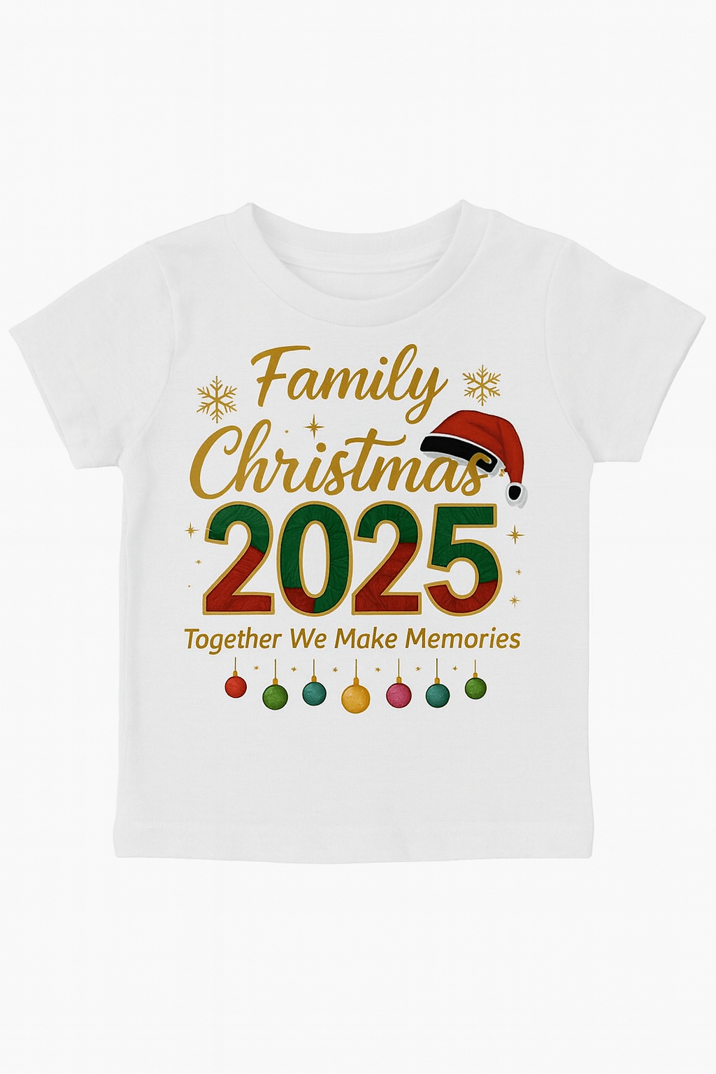 Family Christmas 2025 infant shirt