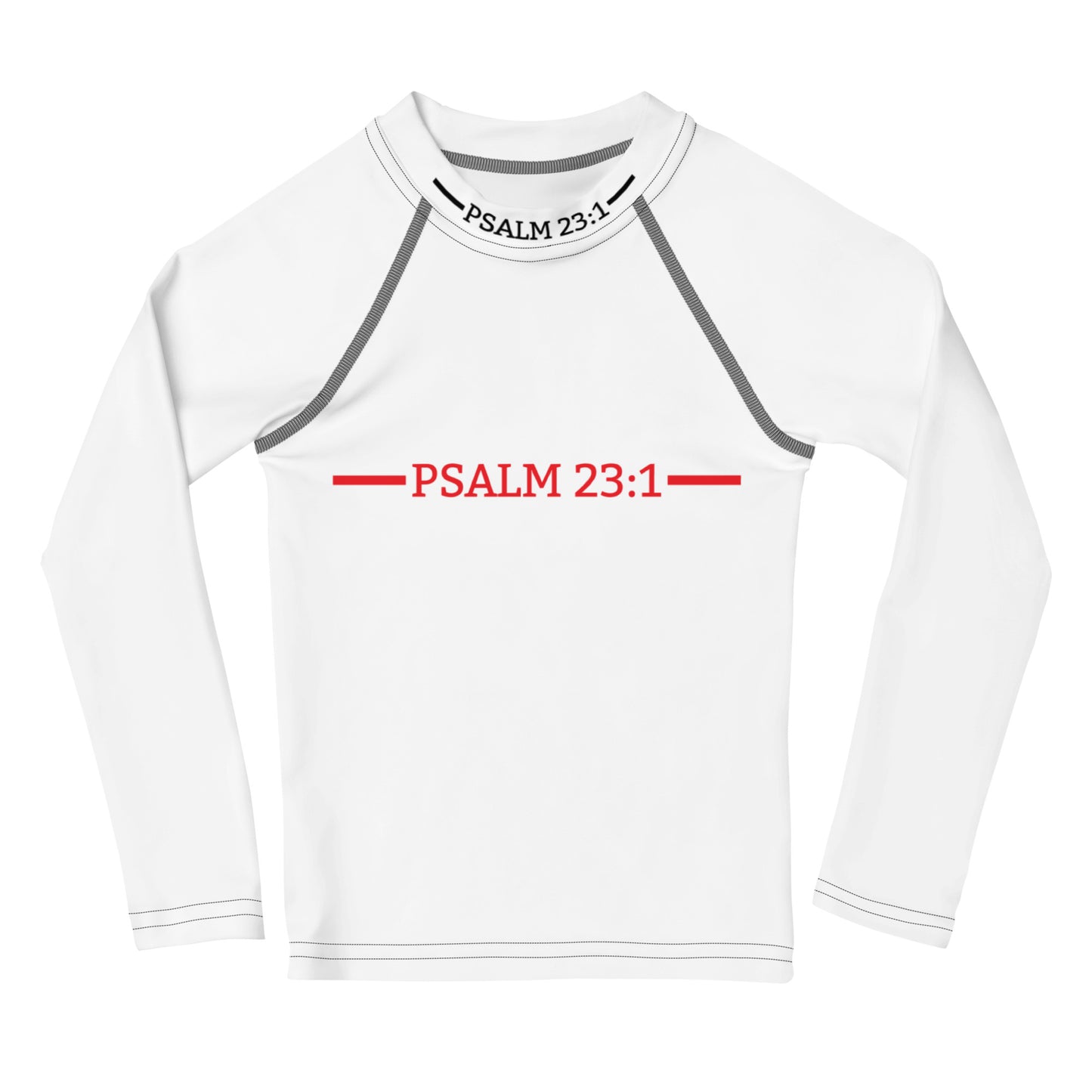The Lord Is My Psalm 23: 1 Kids Long Sleeves