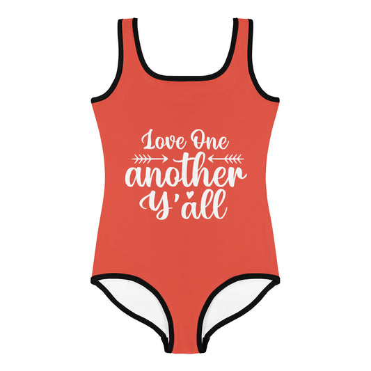Love One Another Y'all John 13:34 Swimsuit
