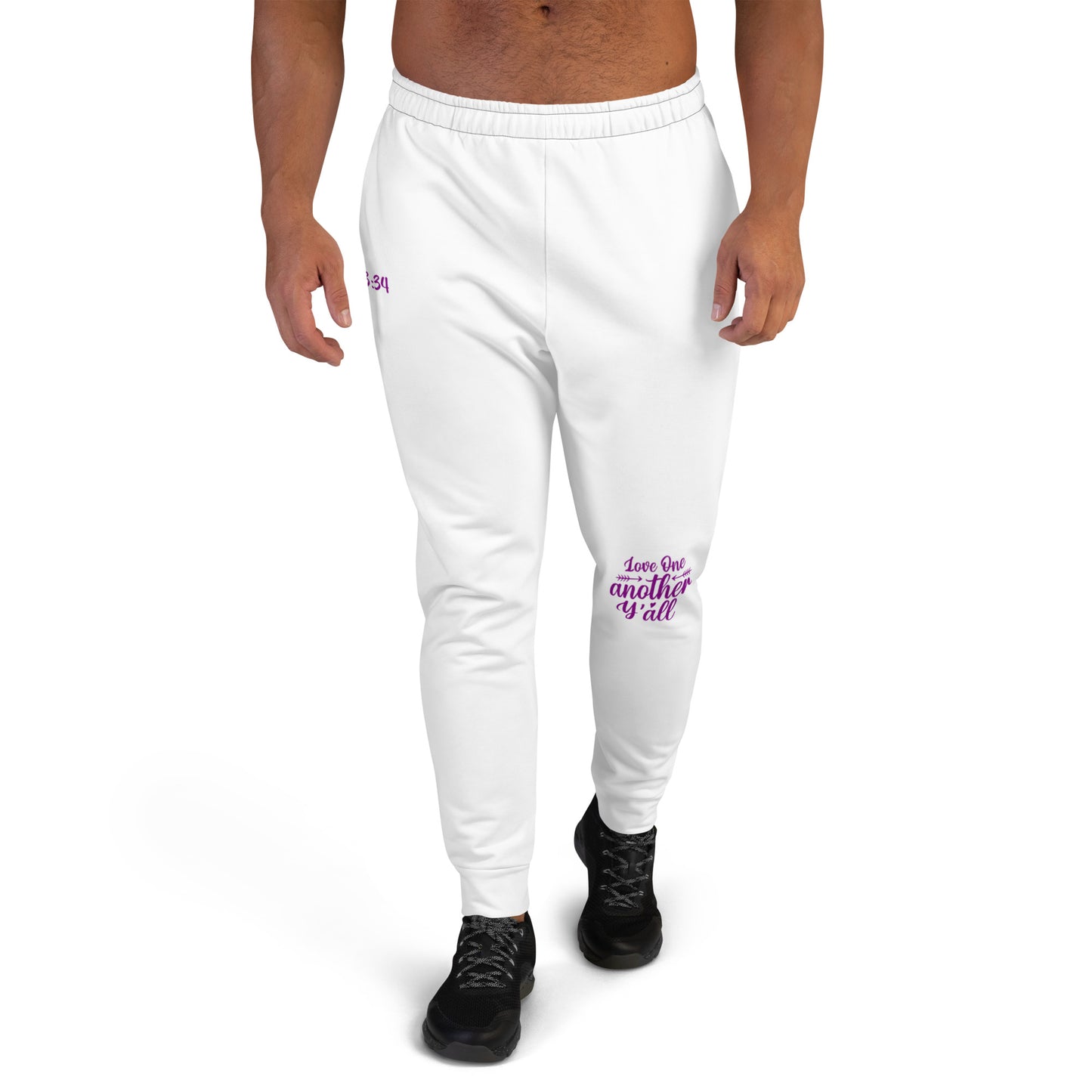 Love One Another Y'all Soft Cotton Men's Sweatpants
