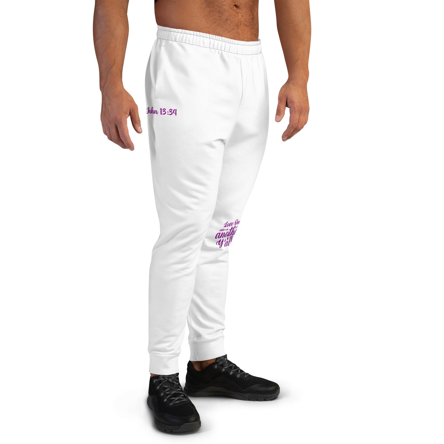 Love One Another Y'all Soft Cotton Men's Sweatpants