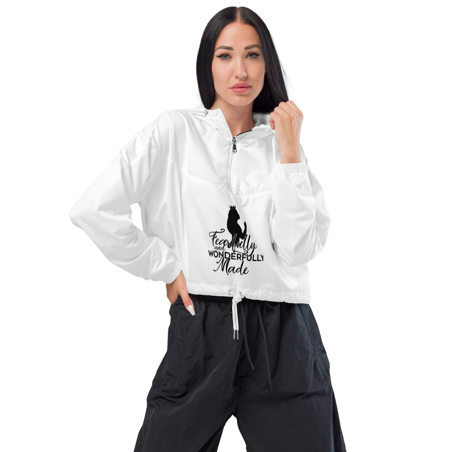 Women’s Fearfull & Wonderfull Cropped Windbreaker Jacket