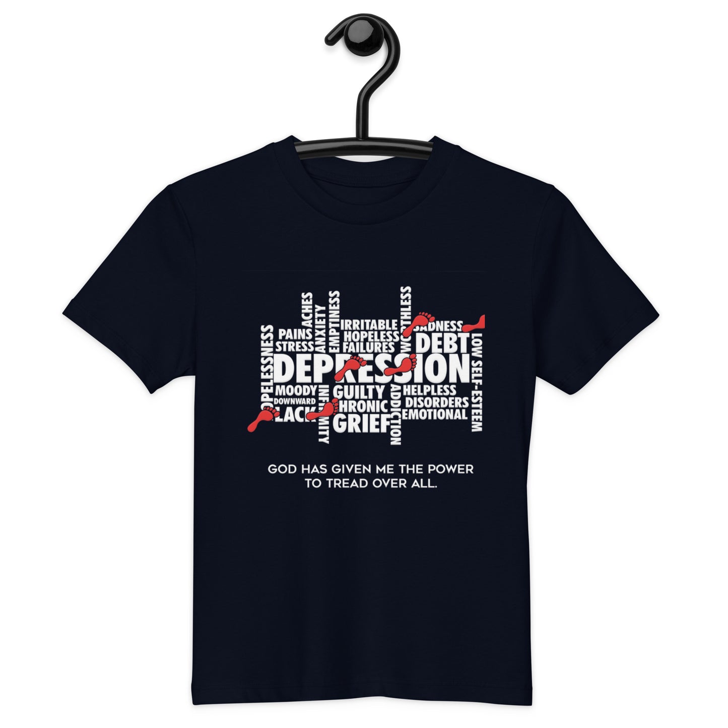 God has Given Me The Power Luke 10:19 Kids T-Shirt