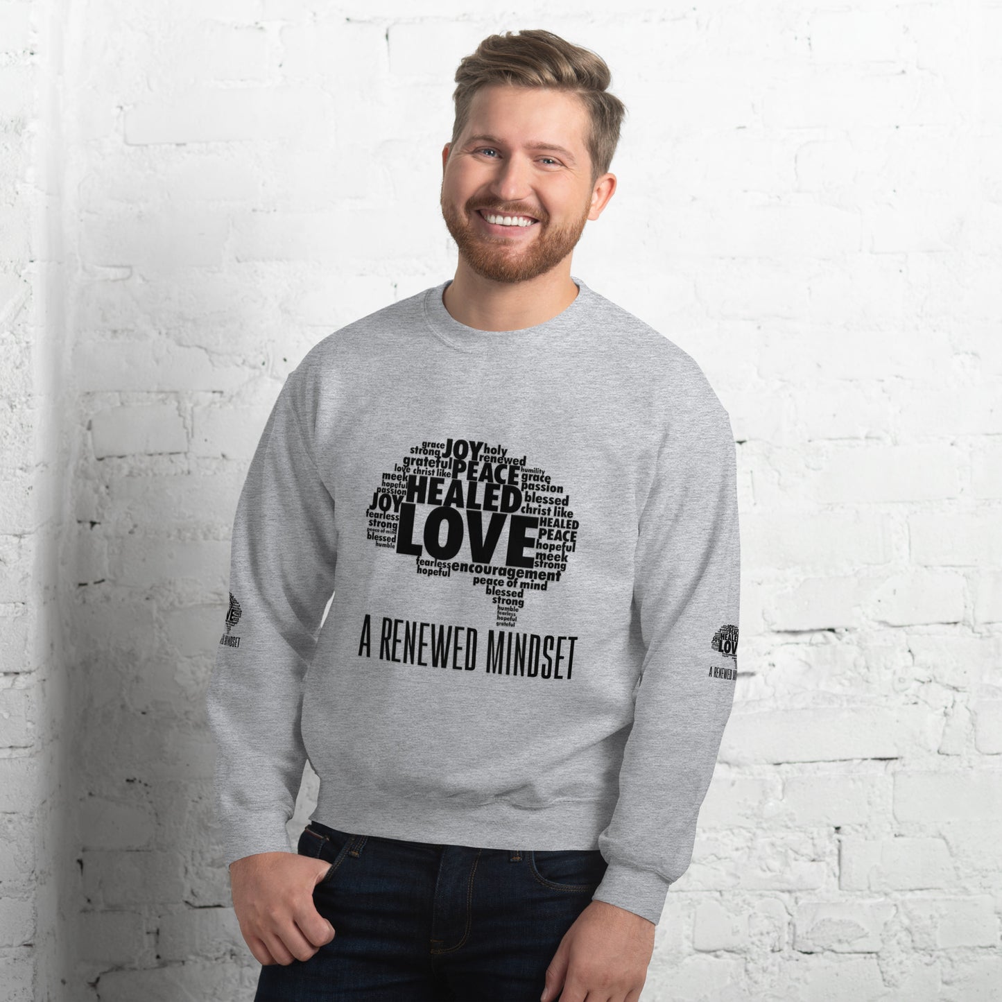 Renewed Mindset Romns 12:2 Sweatshirt