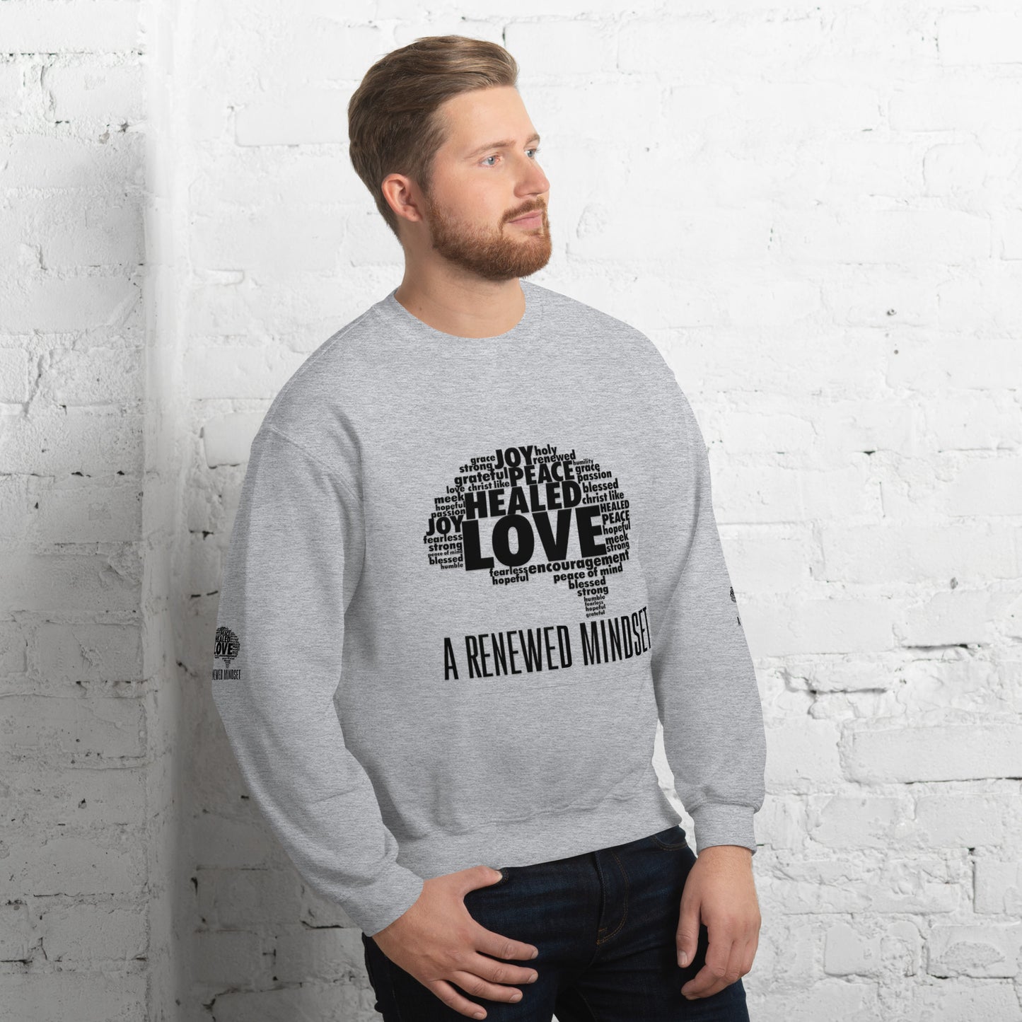 Renewed Mindset Romns 12:2 Sweatshirt