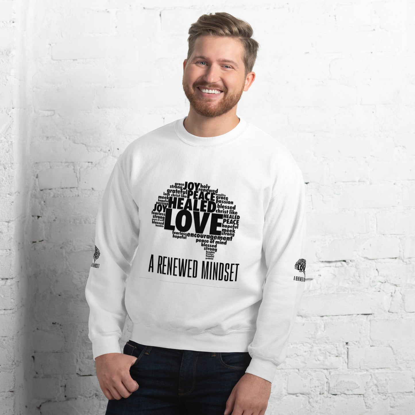 Renewed Mindset Romns 12:2 Sweatshirt