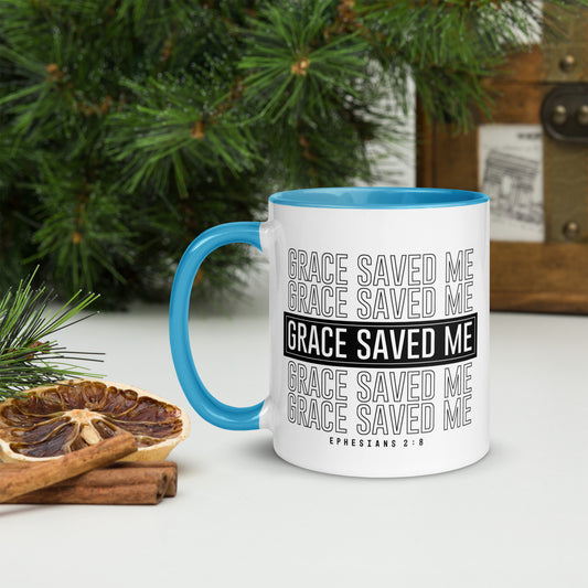 Grace Saved Me Mug