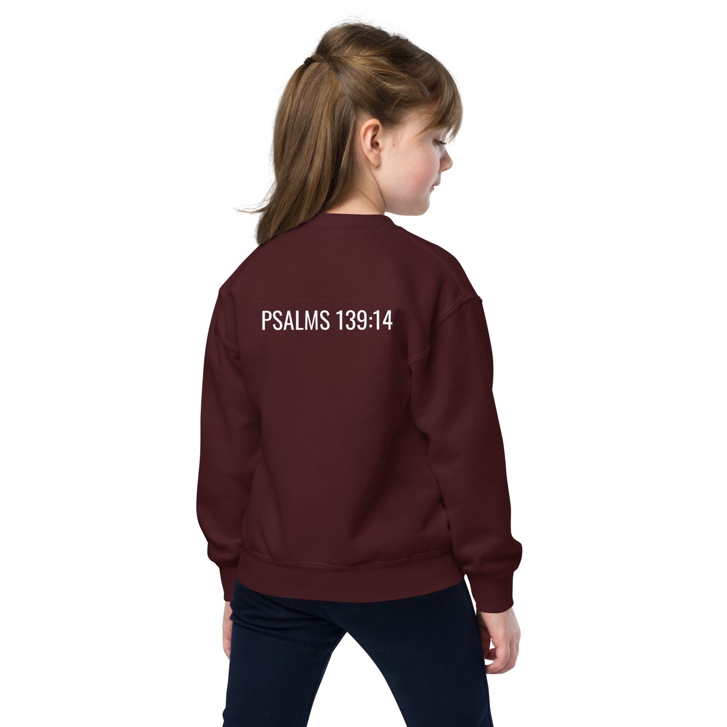 Fearfully & Wonderfully Made Psalm 139 : 14 Cool Sweatshirt