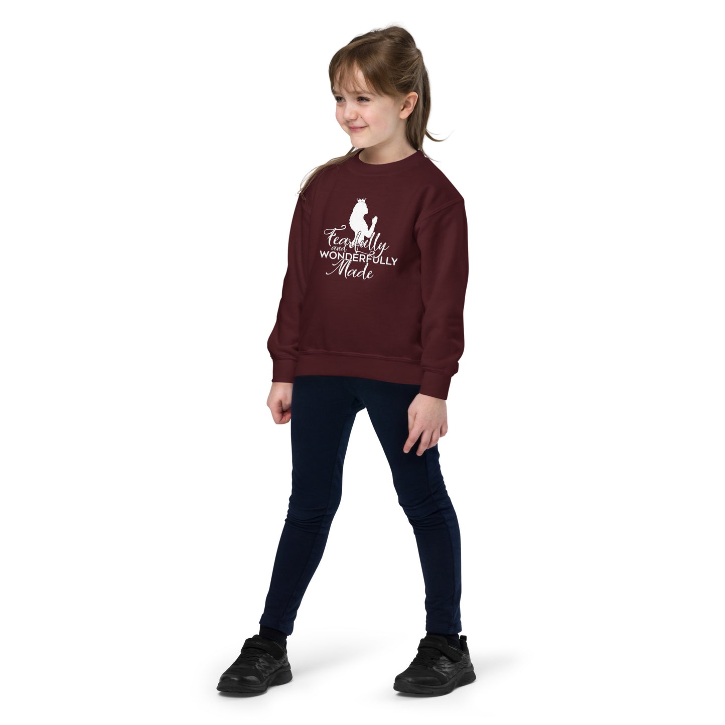 Fearfully & Wonderfully Made Psalm 139 : 14 Cool Sweatshirt