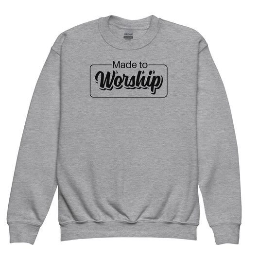 Made To Worship Psalm 95 : 1 Unisex Crewneck Sweatshirt