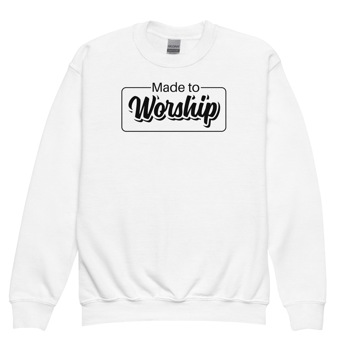 Made To Worship Psalm 95 : 1 Unisex Crewneck Sweatshirt