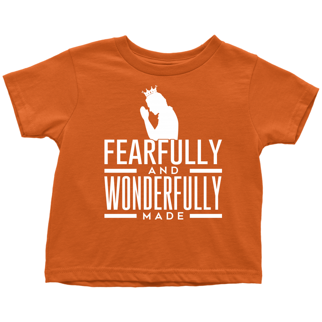 Fearfully & and Wonderfully made Shirts for Toddler Boys