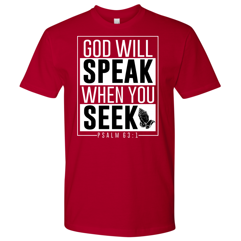 God will Speak Shirts for Men