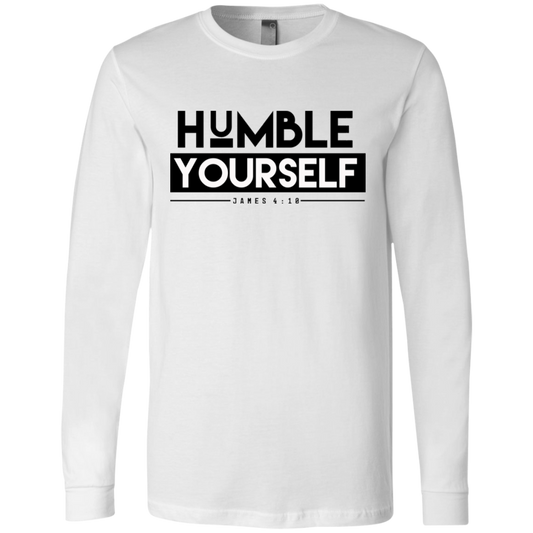 Humble Yourself Long Sleeve Shirt for Men