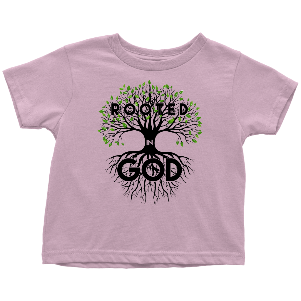 Rooted in God Shirts for Toddlers