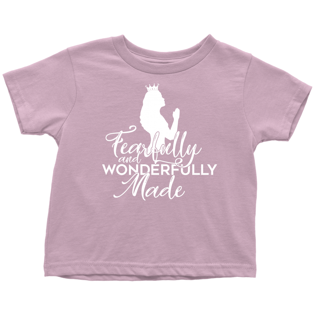 Fearfully & and Wonderfully made Shirts for Toddler Girls