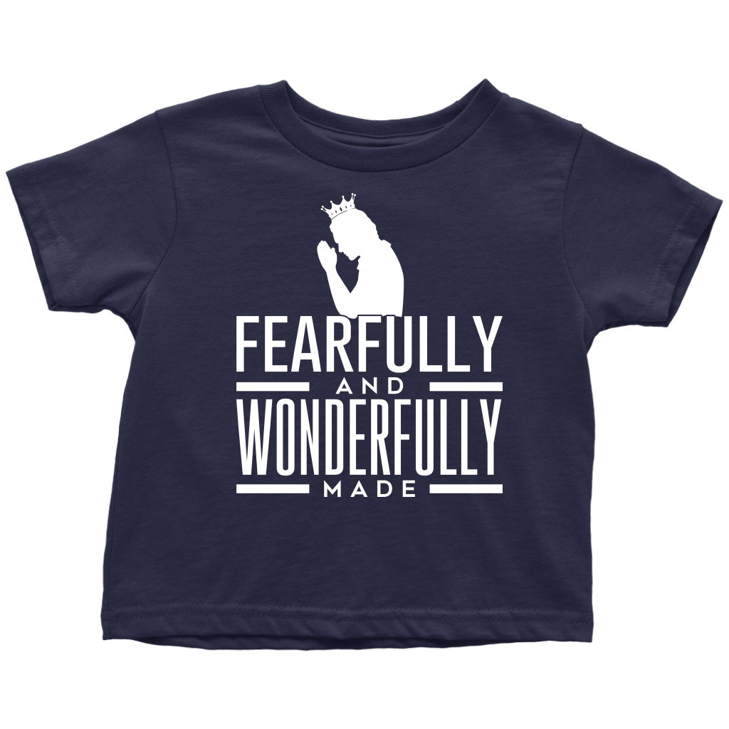 Fearfully & and Wonderfully made Shirts for Toddler Boys