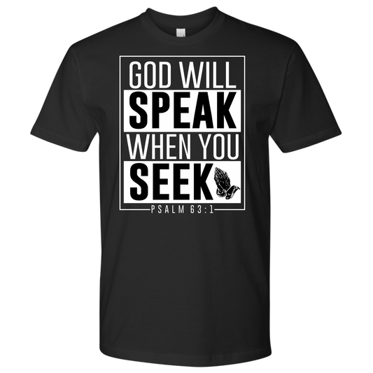 God will Speak Shirts for Men
