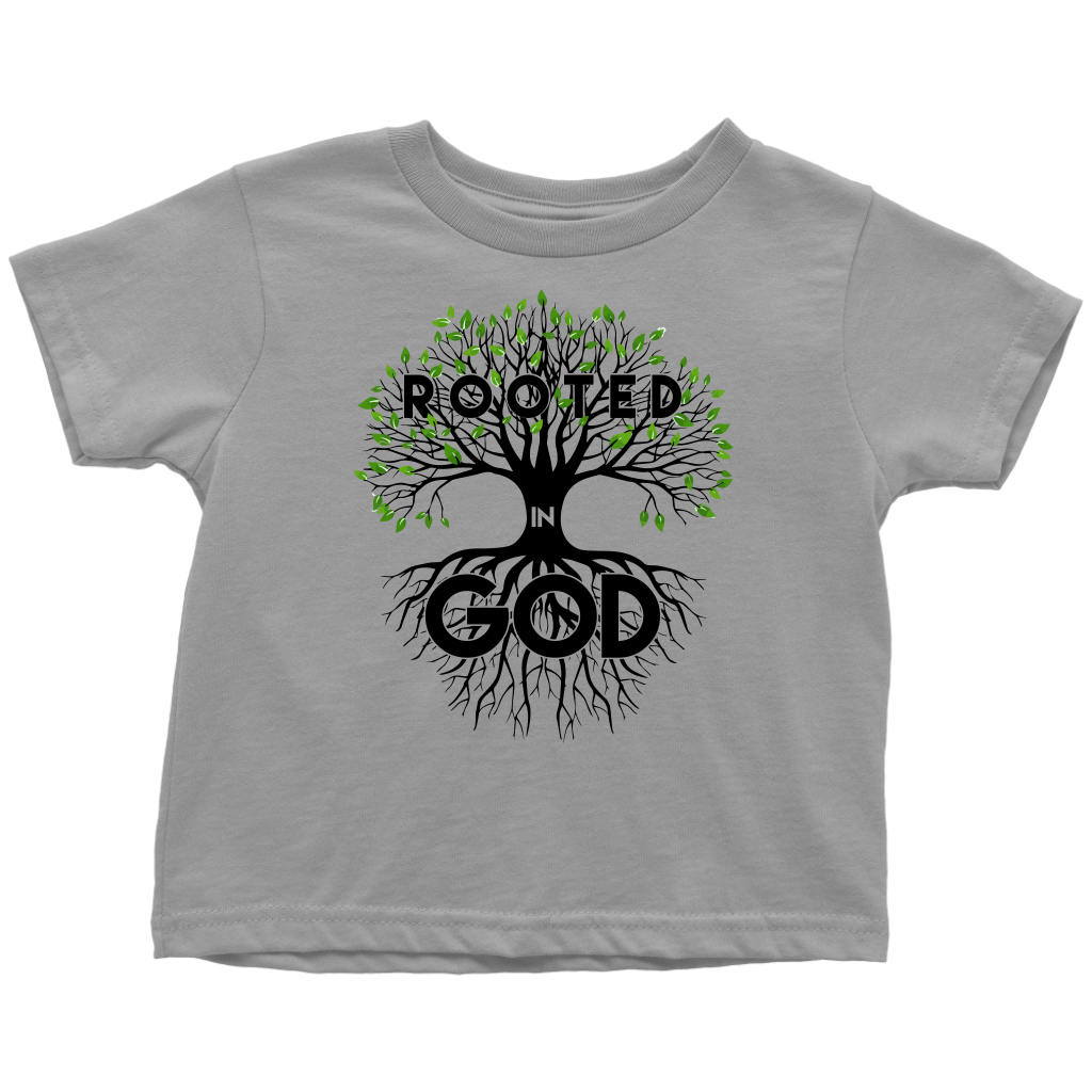 Rooted in God Shirts for Toddlers