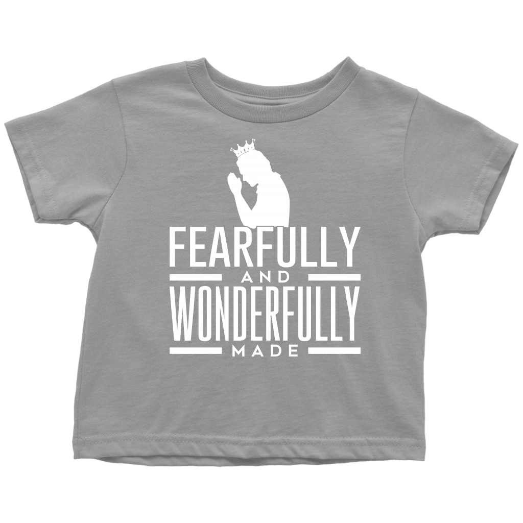 Fearfully & and Wonderfully made Shirts for Toddler Boys