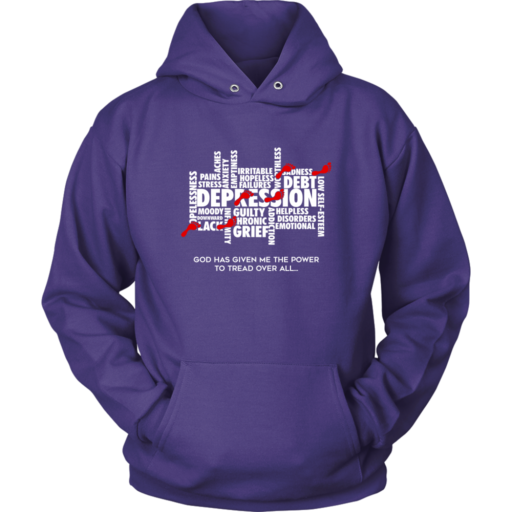 Power to Tread Hoodies for Women