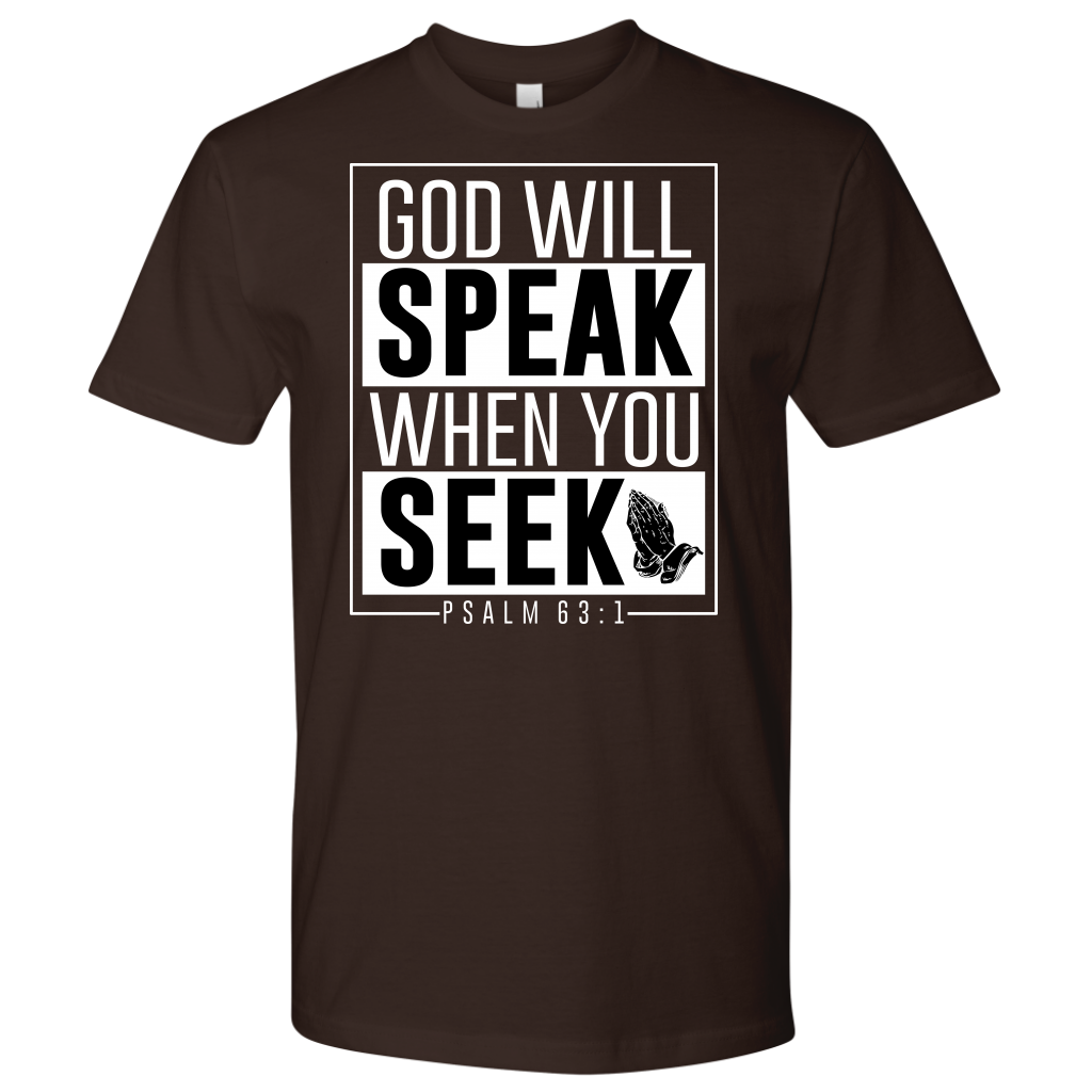 God will Speak Shirts for Men