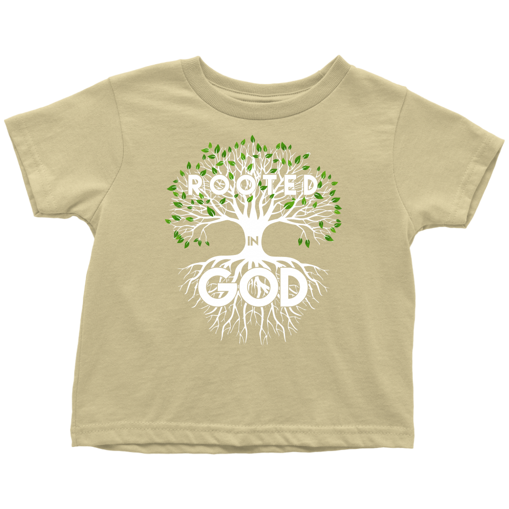 Rooted in God Shirts for Toddlers