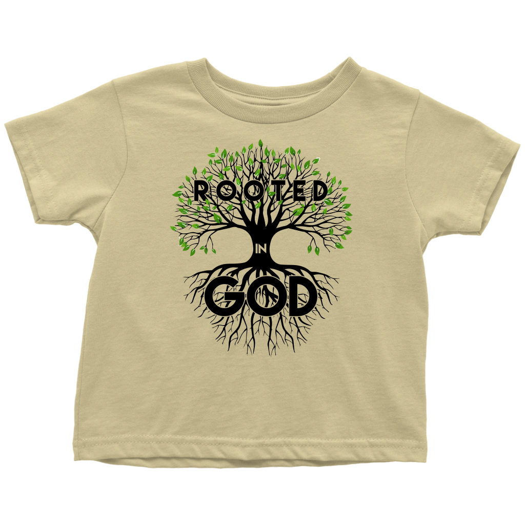 Rooted in God Shirts for Toddlers