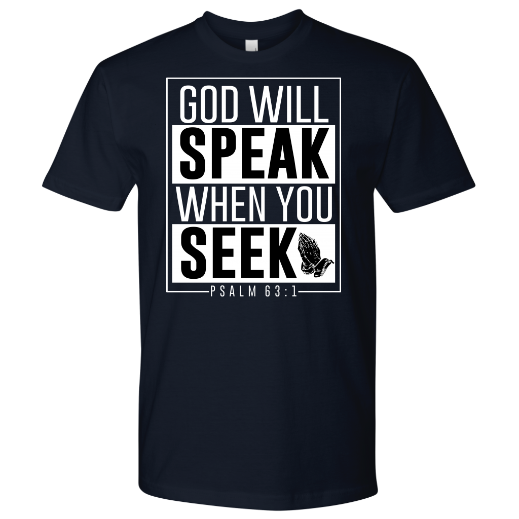 God will Speak Shirts for Men