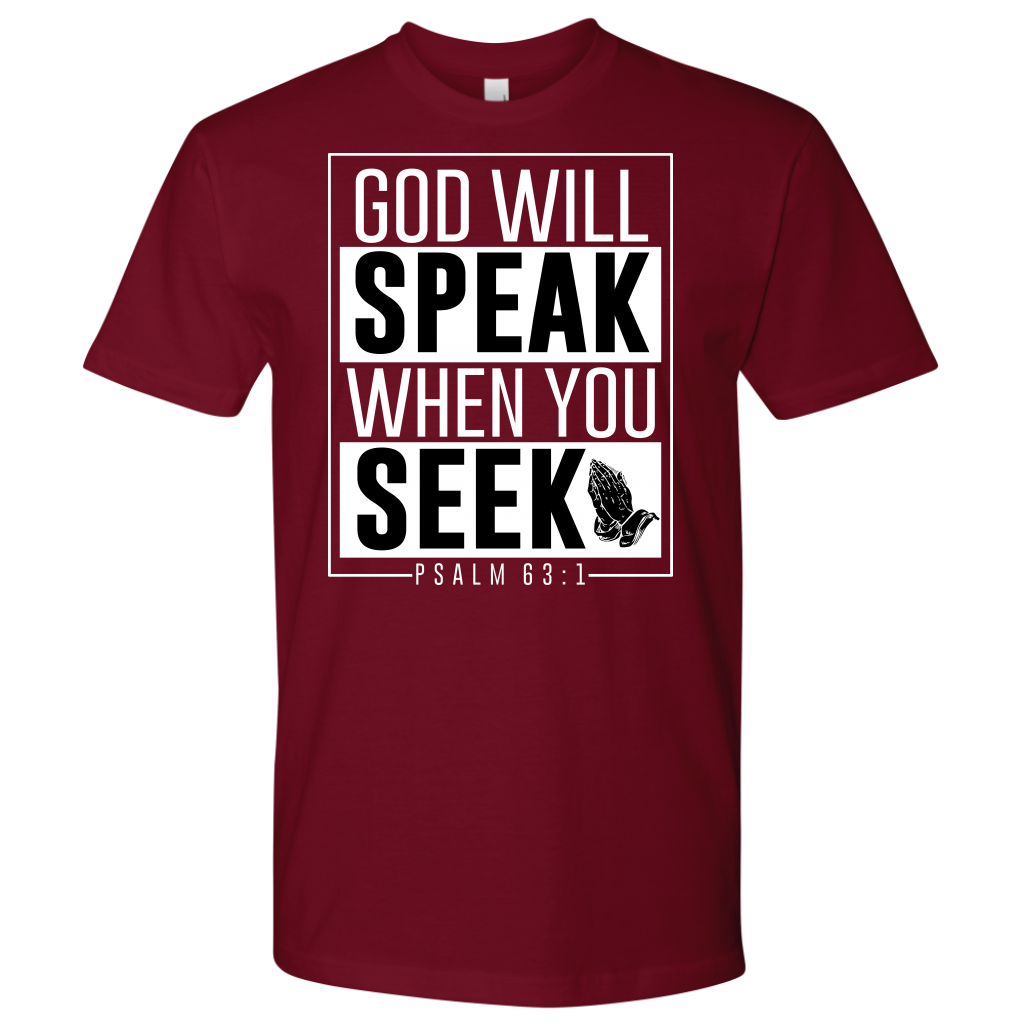 God will Speak Shirts for Men