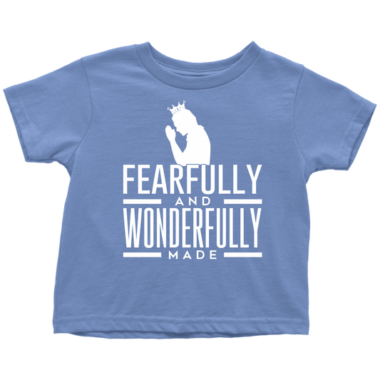 Fearfully & and Wonderfully made Shirts for Toddler Boys