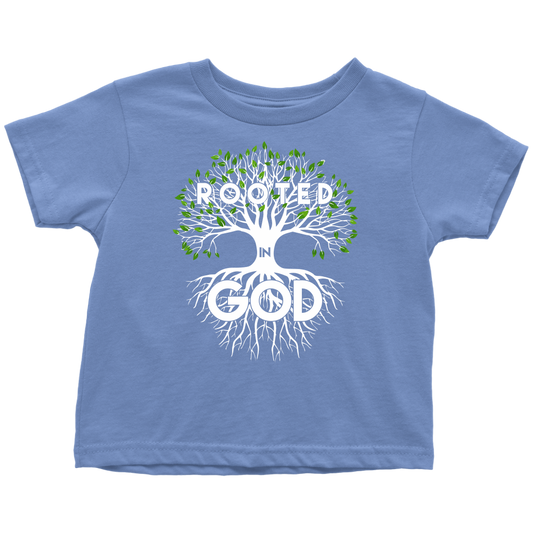 Rooted in God Shirts for Toddlers