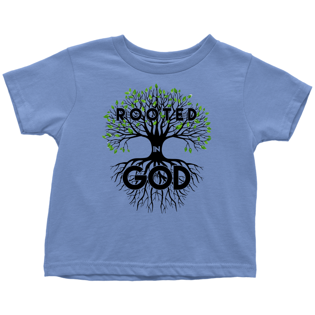 Rooted in God Shirts for Toddlers