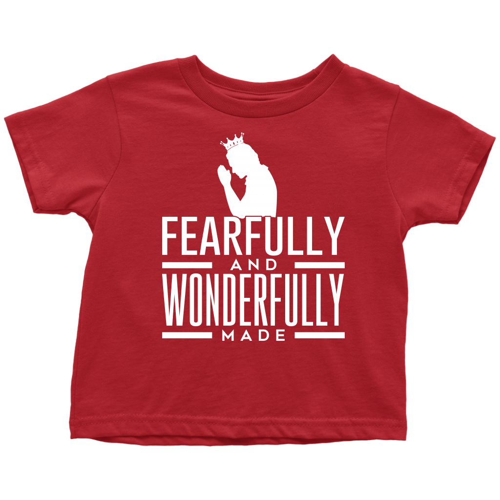 Fearfully & and Wonderfully made Shirts for Toddler Boys