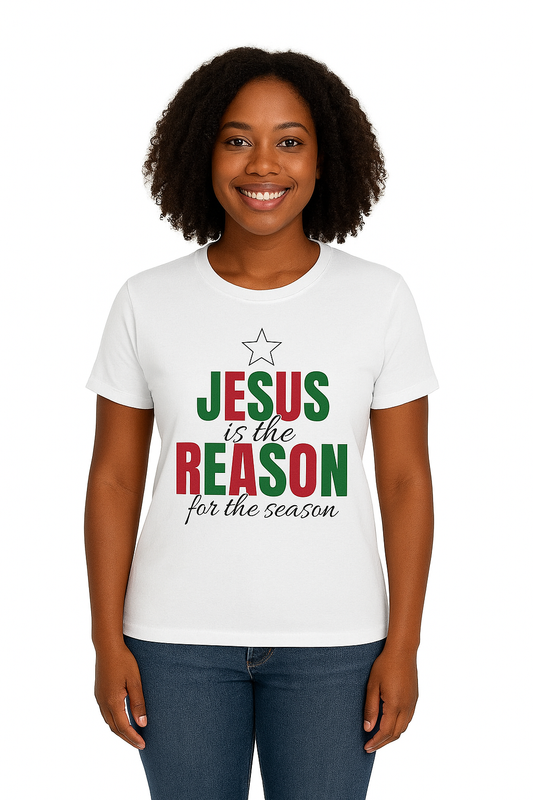 Female christmas season shirt