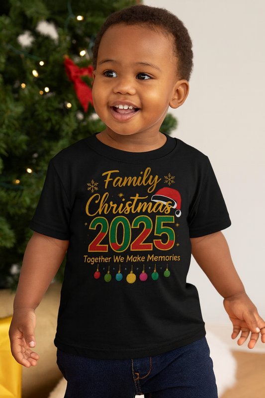 Family Christmas 2025 Toddler shirt