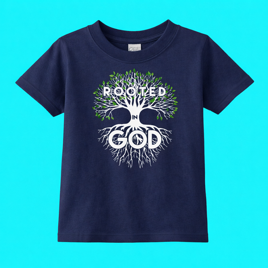 Rooted in God's Children T shirt Design