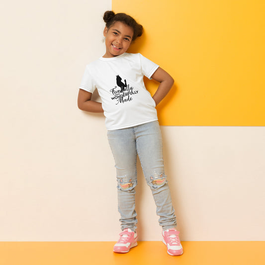 Fearfully & Wonderfully Made Youth Crew Neck T-Shirt