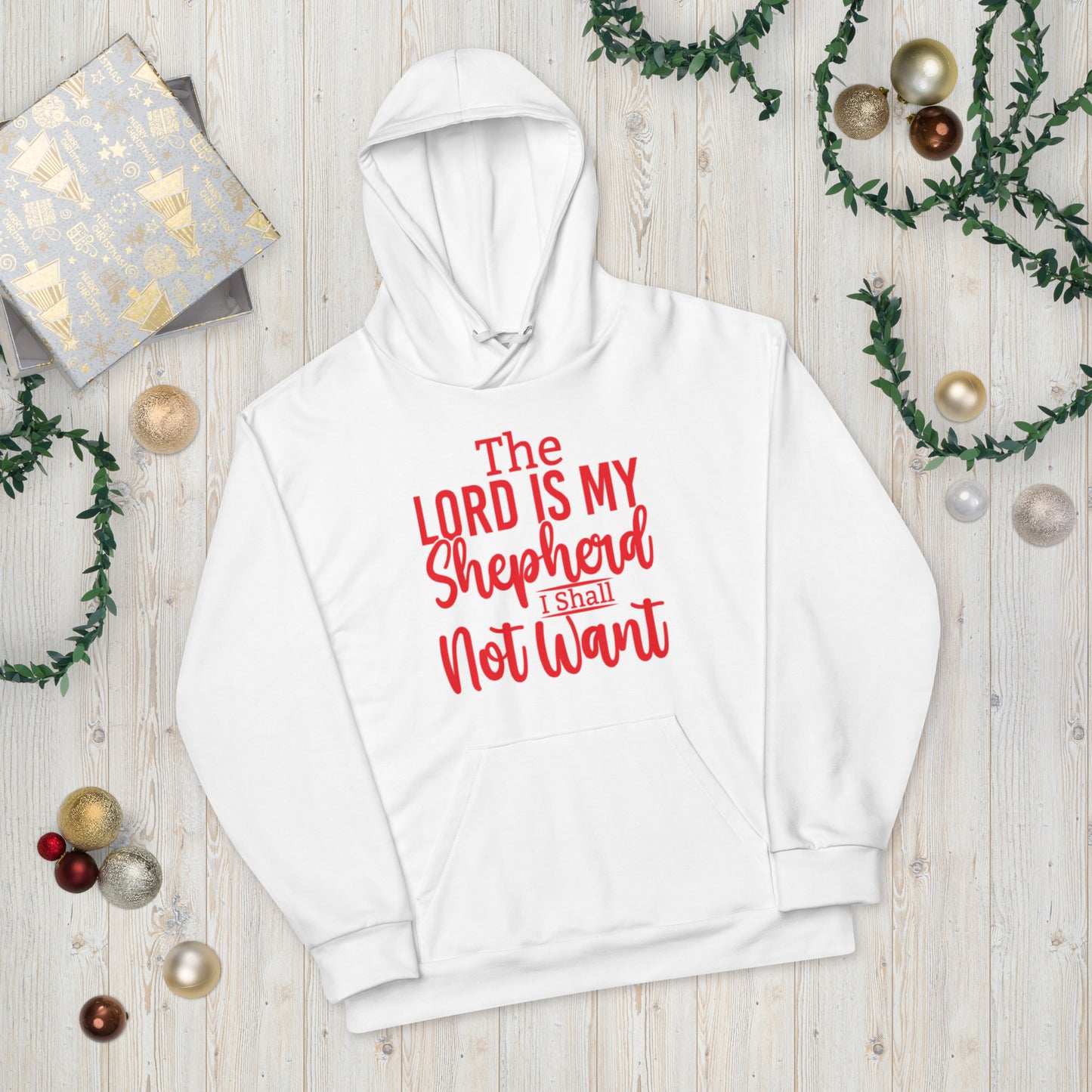 The Lord Is My Shepherd Unisex Hoodie