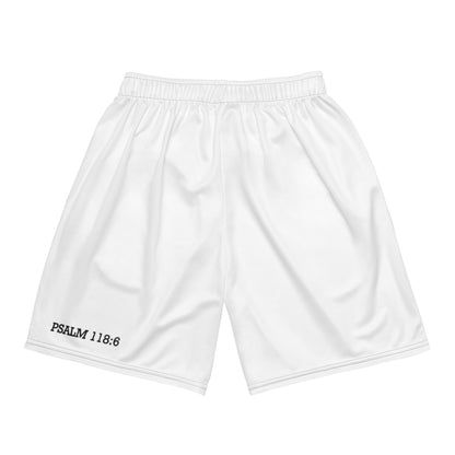 Unisex Faith Over Fear Psalm 46:10 Mesh Shorts