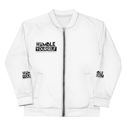 Humble Yourself Men's & Women's White Jacket