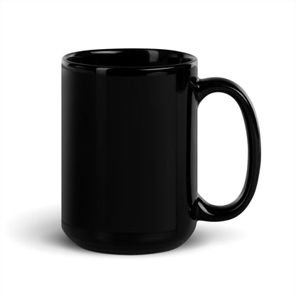 JESUS Black Coffee Mug