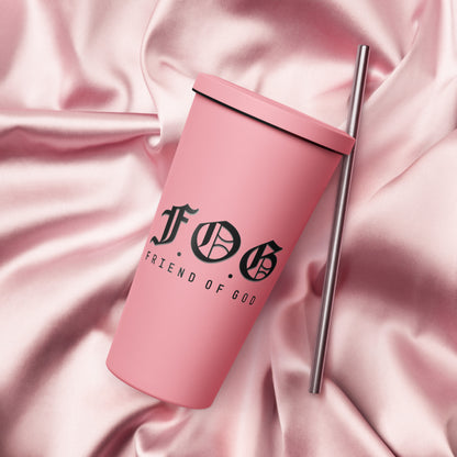 Friend Of GOD Pink Tumbler