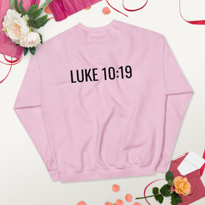 Luke 10:19 Unisex Sweatshirt