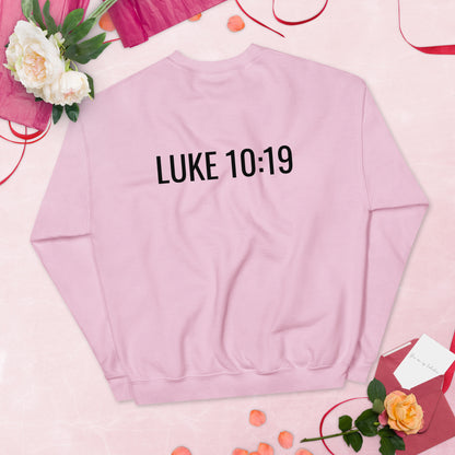 Luke 10:19 Unisex Sweatshirt