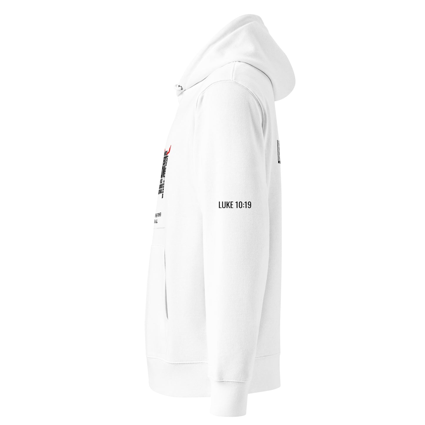 Luke 10:19 Unisex Essential Eco Hoodie