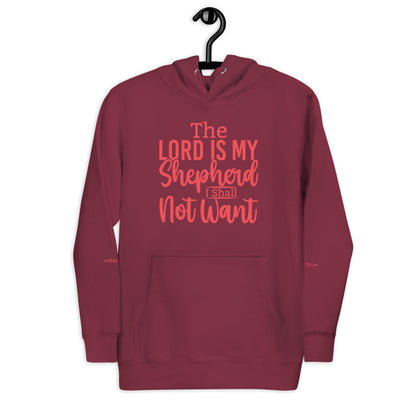 The Lord Is MY 100% cotton Unisex Hoodie