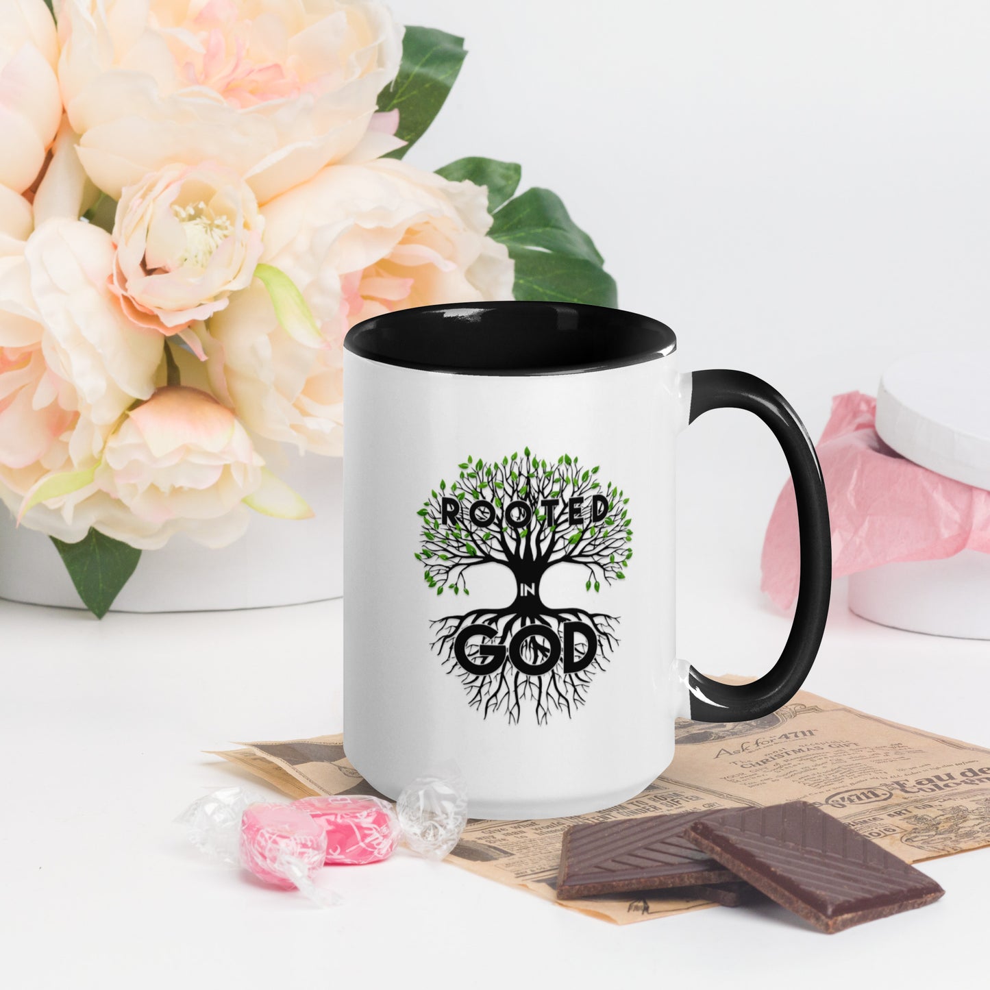 ROOTED GOD Mug With Colors