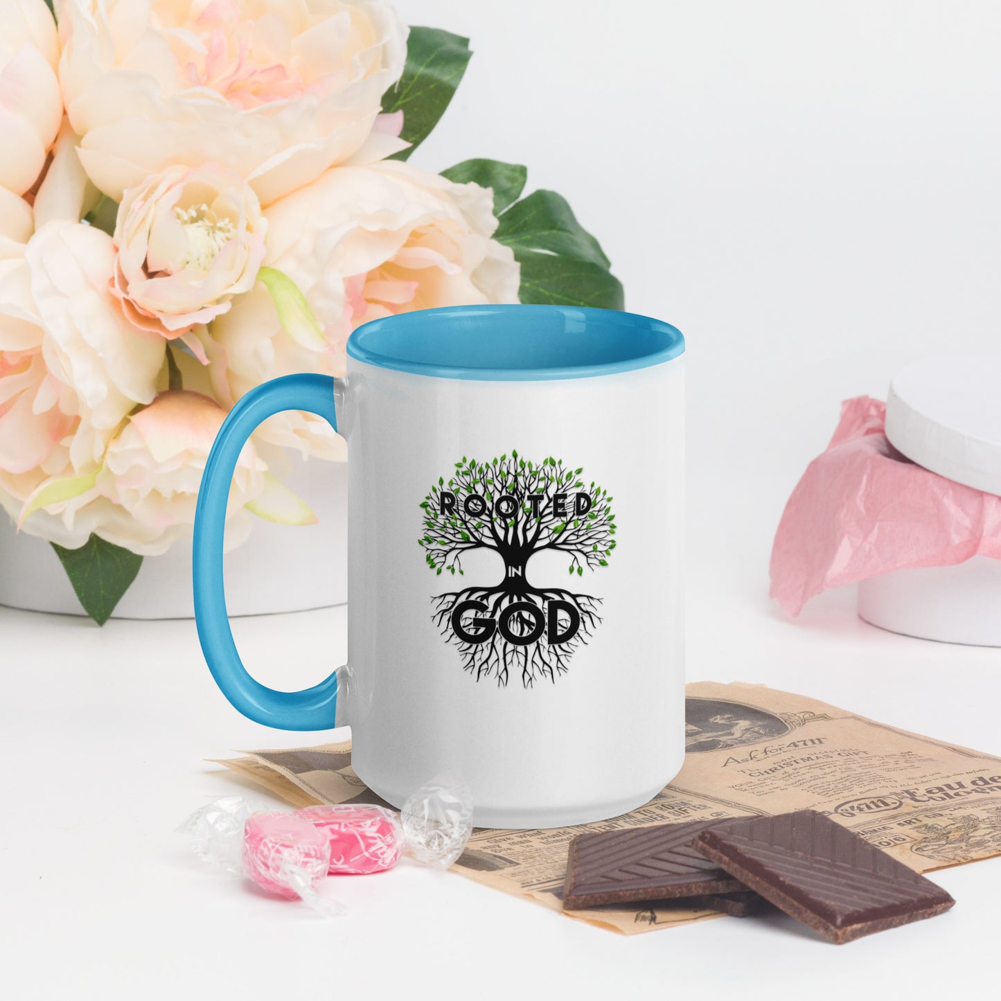 ROOTED GOD Mug With Colors